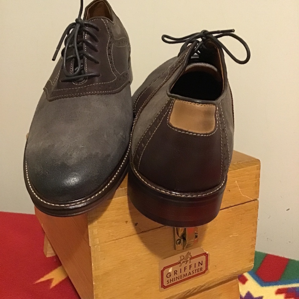 🔥Johnston & Murphy, new , no box, see pictures, sheepskin, size 12M,